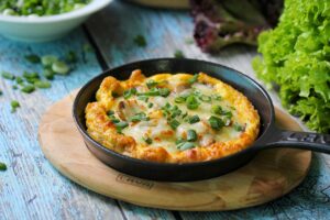 mushroom omelette